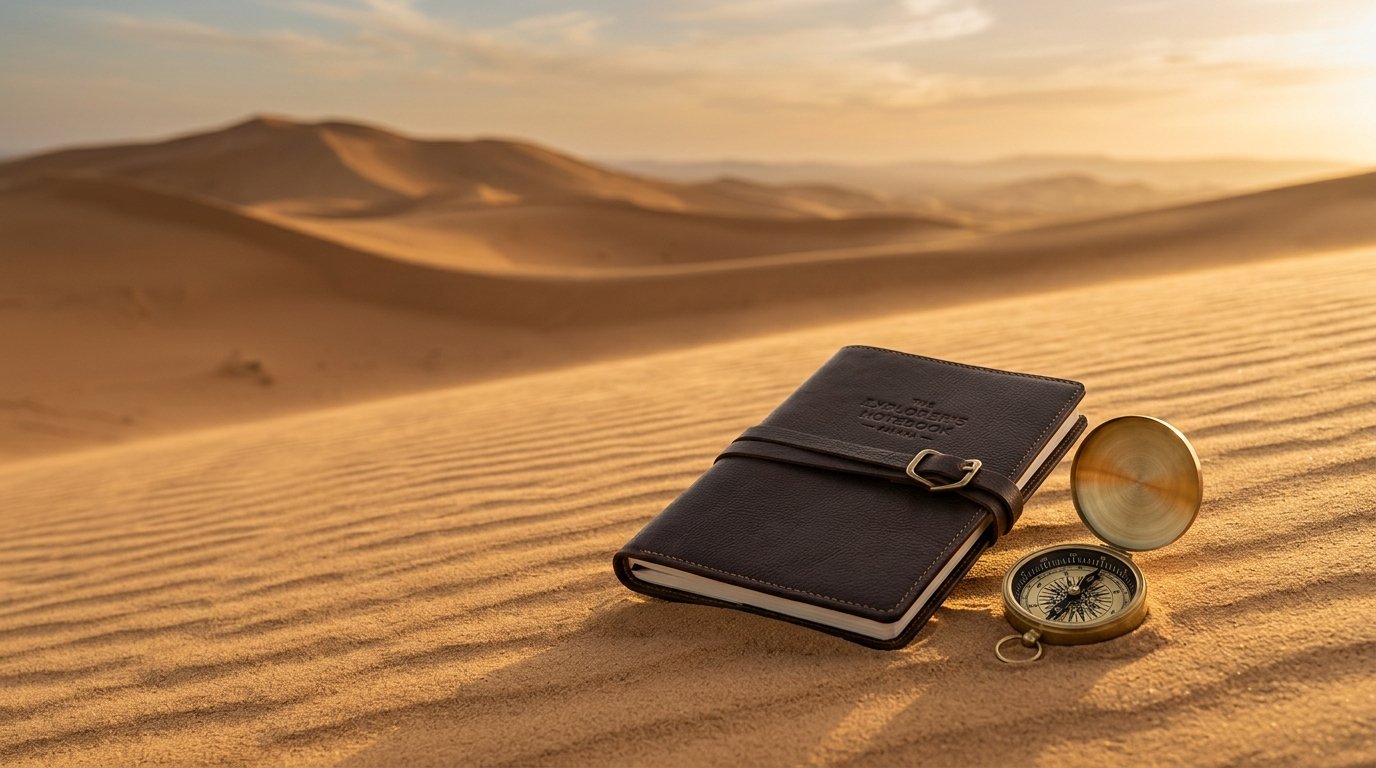 Turistas listos para contratar excursiones al desierto en Marruecos con dunas de arena al fondo